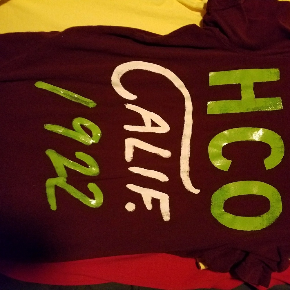 Men's tshir use they were used little in good con